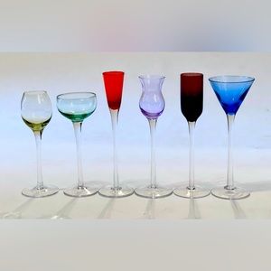 Set of 6 Vintage Apéritif Glasses